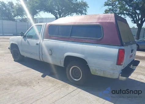 1991 GMC Sierra C1500 from USA, damaged, VIN 1GTEC14K2ME527982